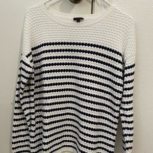 Talbots Striped Knit Sweater